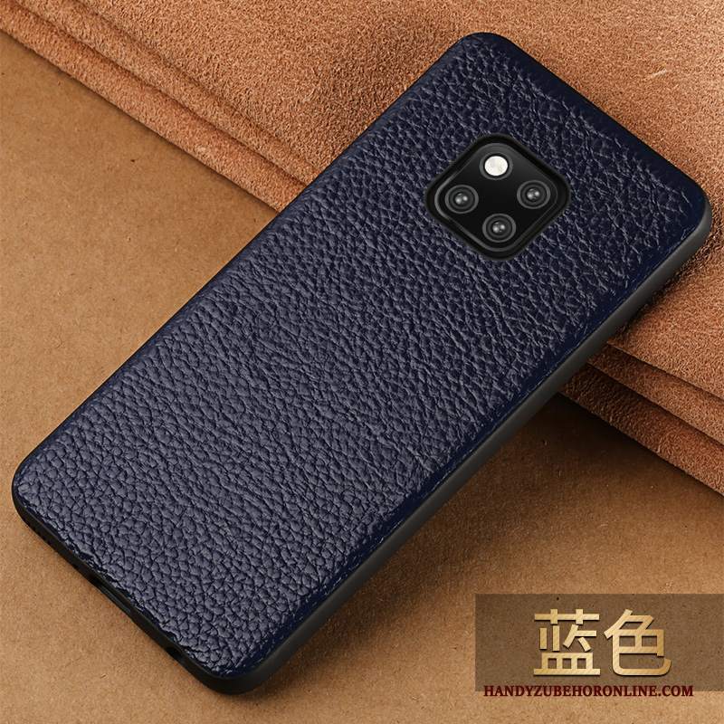 Custodia Huawei Mate 20 Rs Pelle Rossotelefono, Cover Huawei Mate 20 Rs