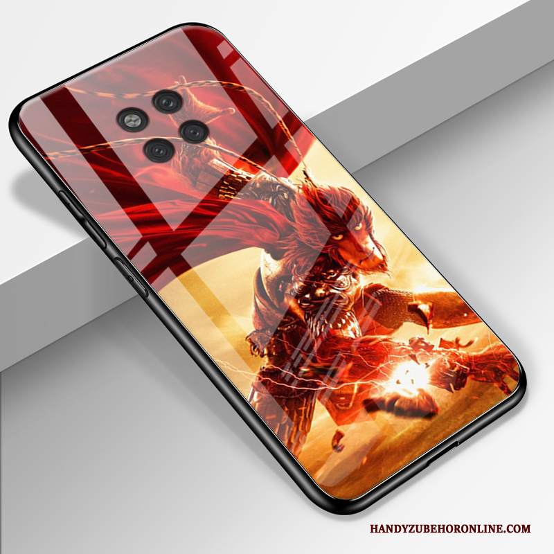 Custodia Huawei Mate 20 Rs Protezione Macchiati Rosso, Cover Huawei Mate 20 Rs Tutto Incluso Vetro