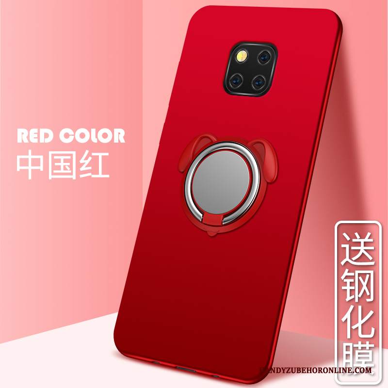 Custodia Huawei Mate 20 Rs Protezione Morbido Supporto, Cover Huawei Mate 20 Rs Telefono Rosso