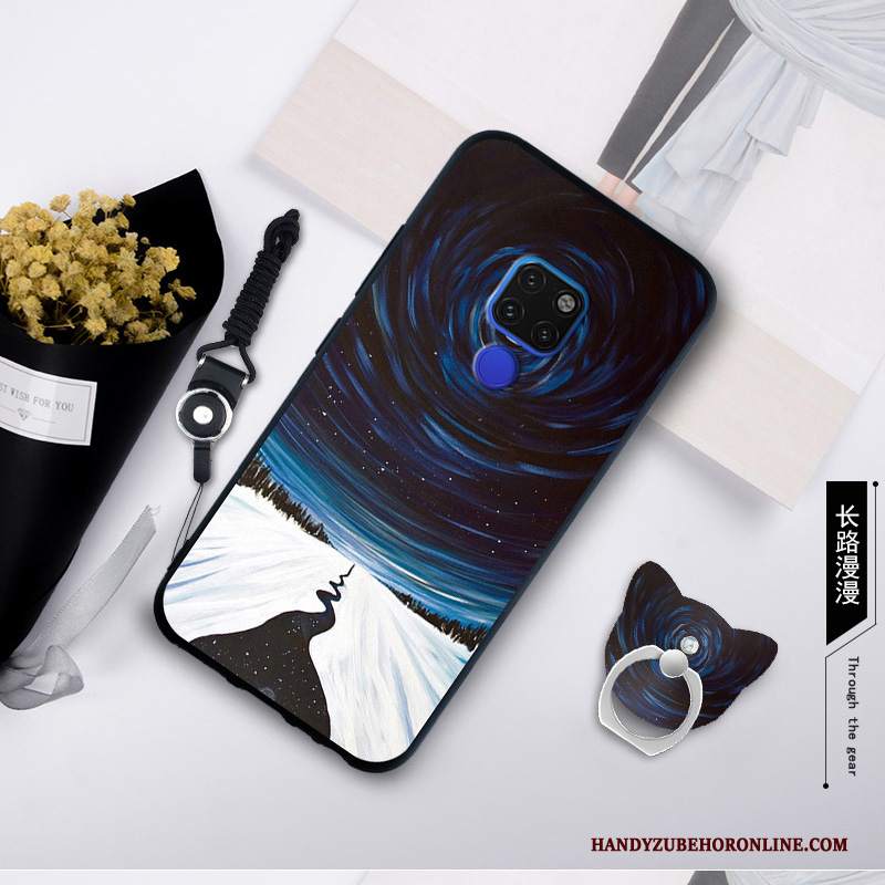 Custodia Huawei Mate 20 X Colore Morbido Anti-caduta, Cover Huawei Mate 20 X Protezione Blutelefono