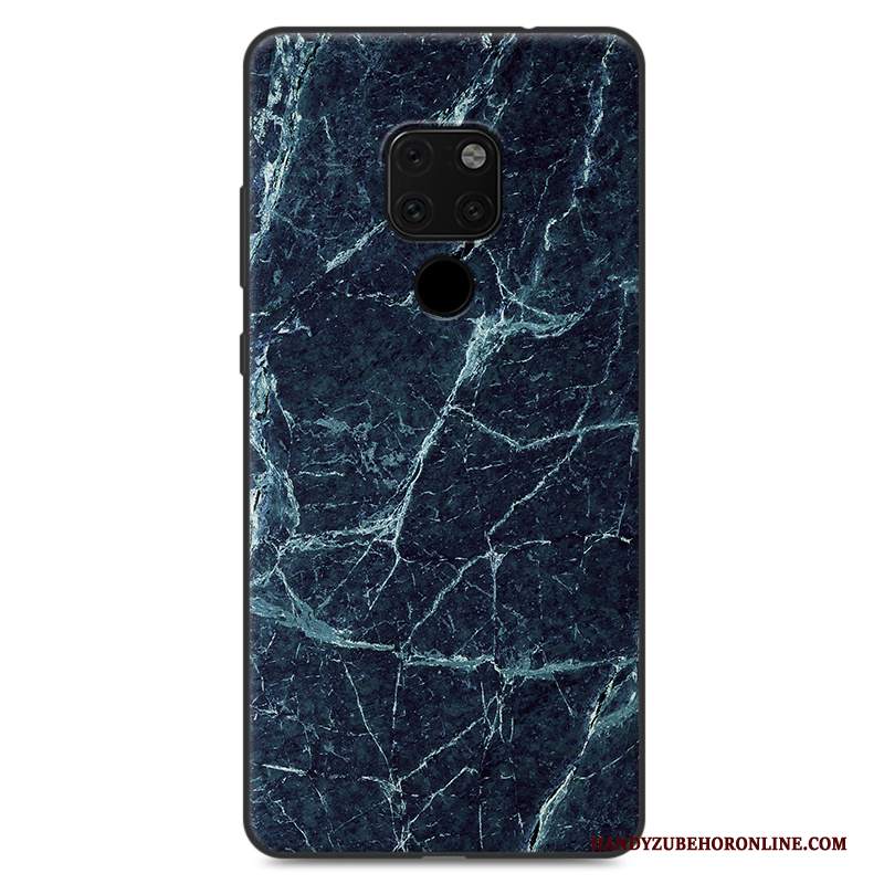 Custodia Huawei Mate 20 X Creativo Telefono Blu, Cover Huawei Mate 20 X Colore Modello Di Personalità