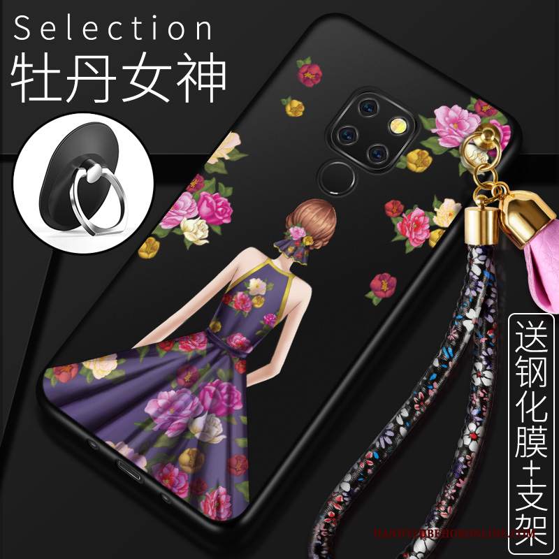 Custodia Huawei Mate 20 X Creativo Tutto Inclusotelefono, Cover Huawei Mate 20 X Silicone Nero Tendenza