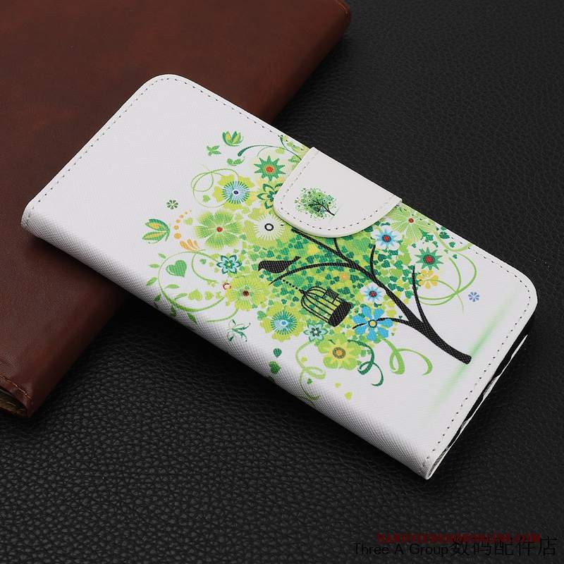 Custodia Huawei Mate 20 X Pelle Tutto Inclusotelefono, Cover Huawei Mate 20 X Creativo Verde Di Personalità