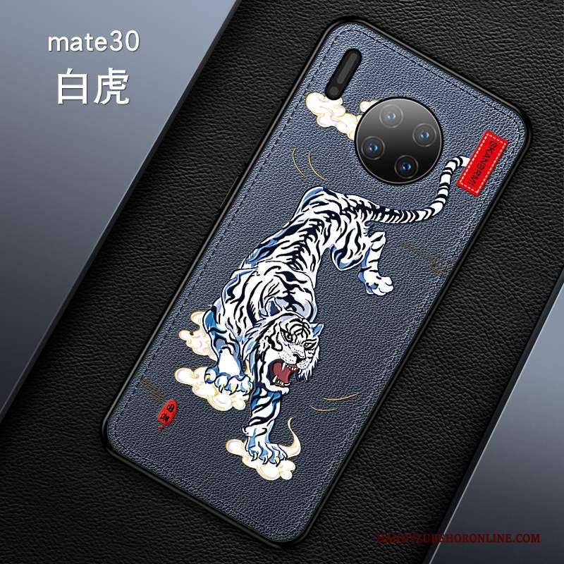 Custodia Huawei Mate 30 Pelle Anti-caduta Morbido, Cover Huawei Mate 30 Creativo Qualità Difficile