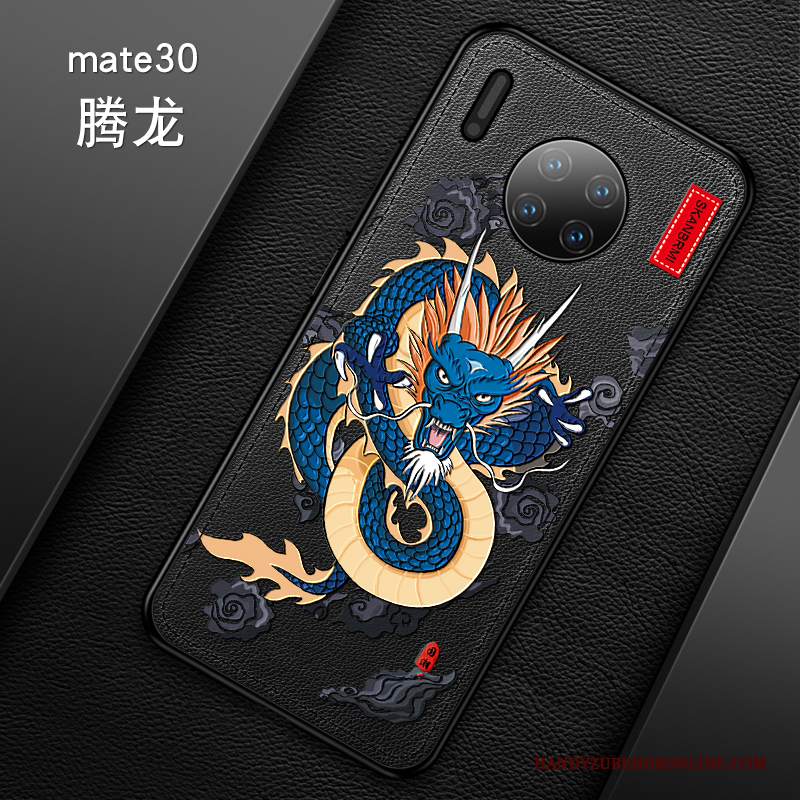 Custodia Huawei Mate 30 Pelle Anti-caduta Morbido, Cover Huawei Mate 30 Creativo Qualità Difficile