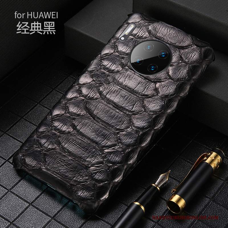 Custodia Huawei Mate 30 Pelle High End Borse, Cover Huawei Mate 30 Protezione Personalizza Nuovo