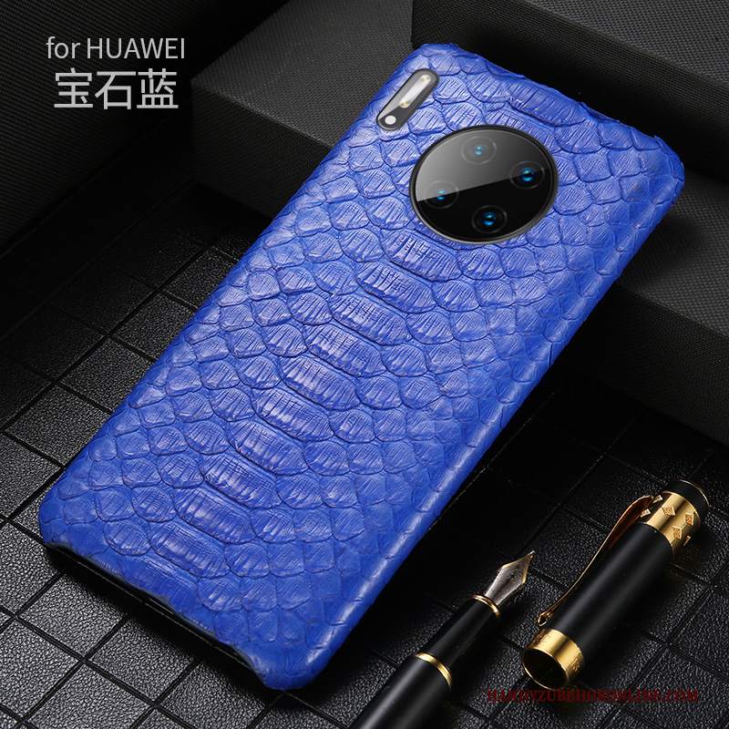 Custodia Huawei Mate 30 Pelle High End Borse, Cover Huawei Mate 30 Protezione Personalizza Nuovo