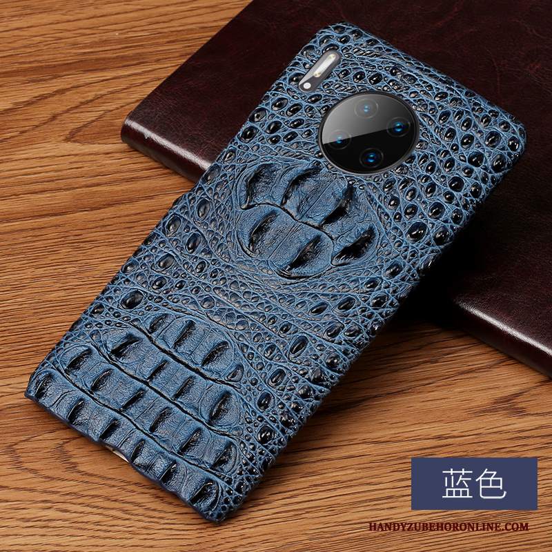 Custodia Huawei Mate 30 Pelle Nerotelefono, Cover Huawei Mate 30