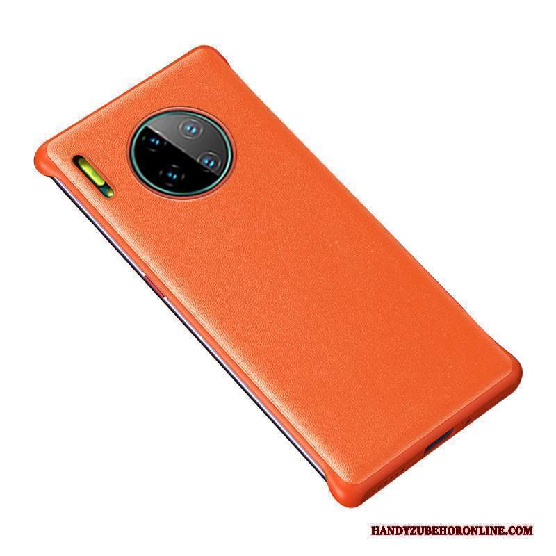 Custodia Huawei Mate 30 Pelle Tutto Inclusotelefono, Cover Huawei Mate 30 Protezione Nero Anti-caduta