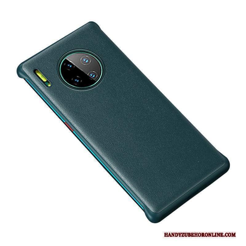 Custodia Huawei Mate 30 Pelle Tutto Inclusotelefono, Cover Huawei Mate 30 Protezione Nero Anti-caduta