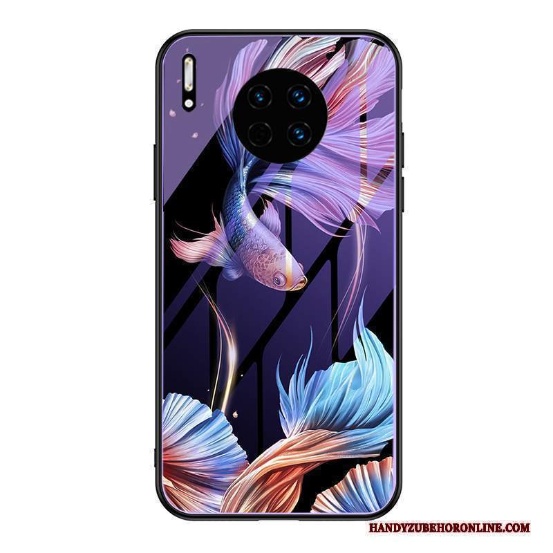 Custodia Huawei Mate 30 Pro Creativo High End Porpora, Cover Huawei Mate 30 Pro Protezione Tutto Incluso Di Personalità