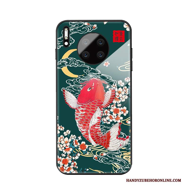 Custodia Huawei Mate 30 Pro Creativo Personalizza Di Personalità, Cover Huawei Mate 30 Pro Silicone Net Red Anti-caduta