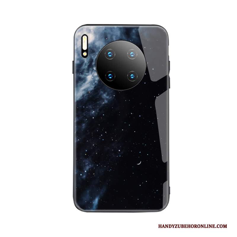 Custodia Huawei Mate 30 Pro Creativo Specchio Vento, Cover Huawei Mate 30 Pro Super Vetro