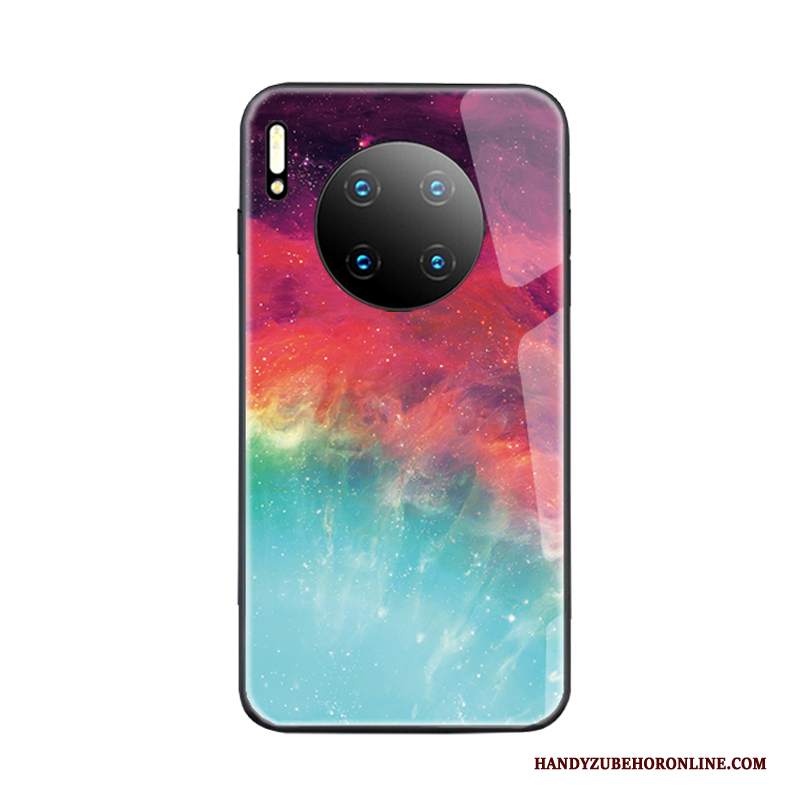 Custodia Huawei Mate 30 Pro Creativo Specchio Vento, Cover Huawei Mate 30 Pro Super Vetro