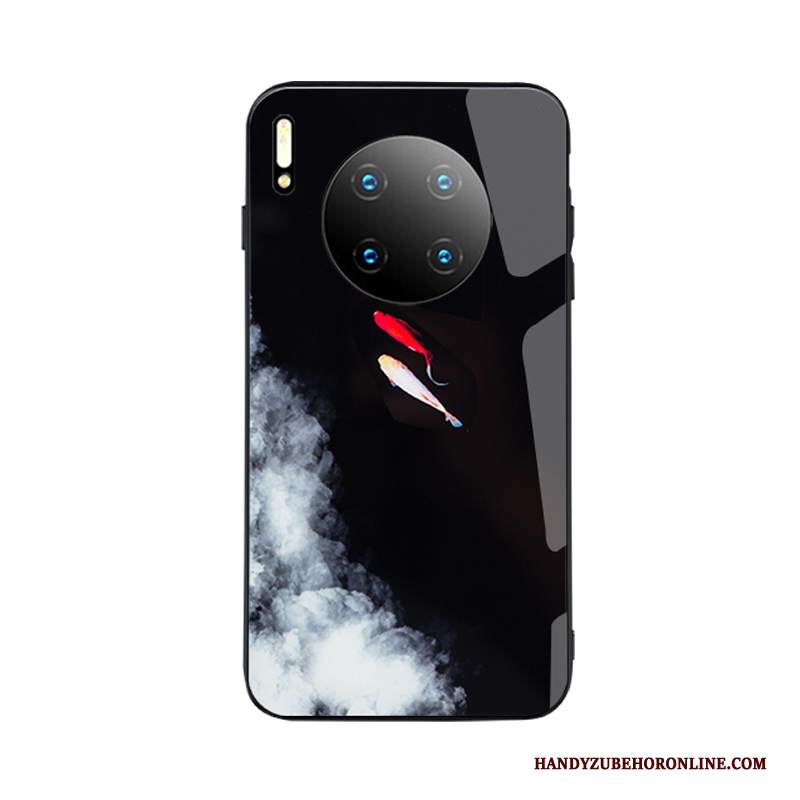 Custodia Huawei Mate 30 Pro Creativo Specchio Vento, Cover Huawei Mate 30 Pro Super Vetro