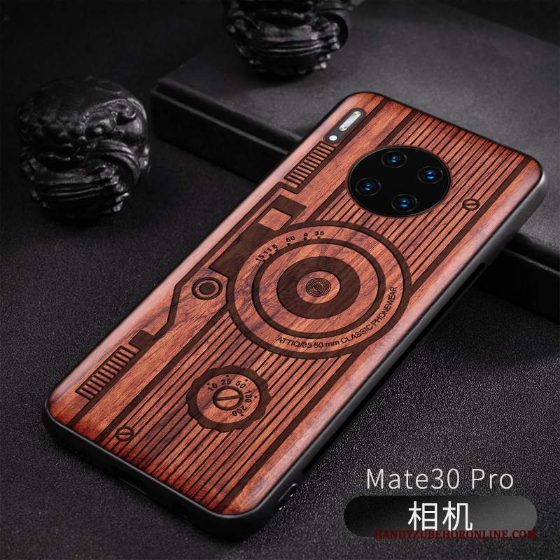 Custodia Huawei Mate 30 Pro Goffratura Tutto Incluso Anti-caduta, Cover Huawei Mate 30 Pro Protezione Originale Di Personalità