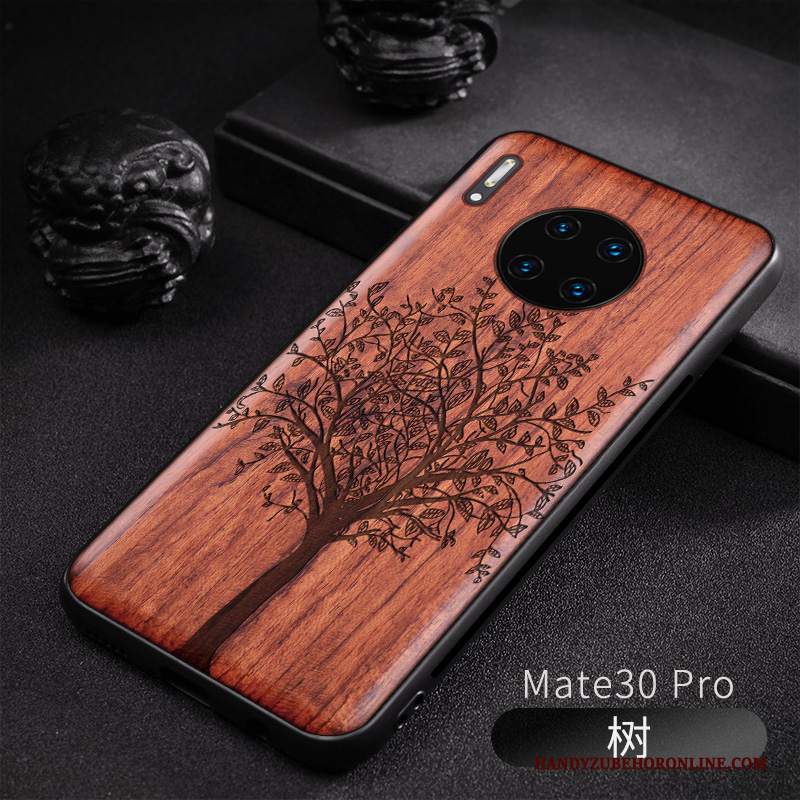 Custodia Huawei Mate 30 Pro Goffratura Tutto Incluso Anti-caduta, Cover Huawei Mate 30 Pro Protezione Originale Di Personalità