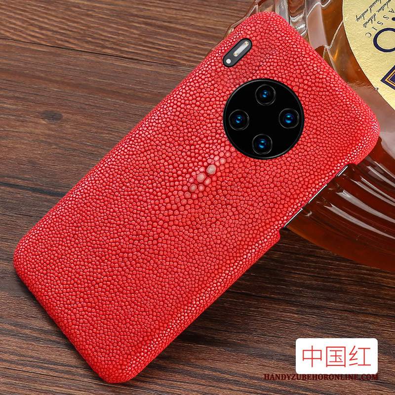 Custodia Huawei Mate 30 Pro Pelle Anti-caduta Perline, Cover Huawei Mate 30 Pro Creativo Marchio Di Tendenza Sottile