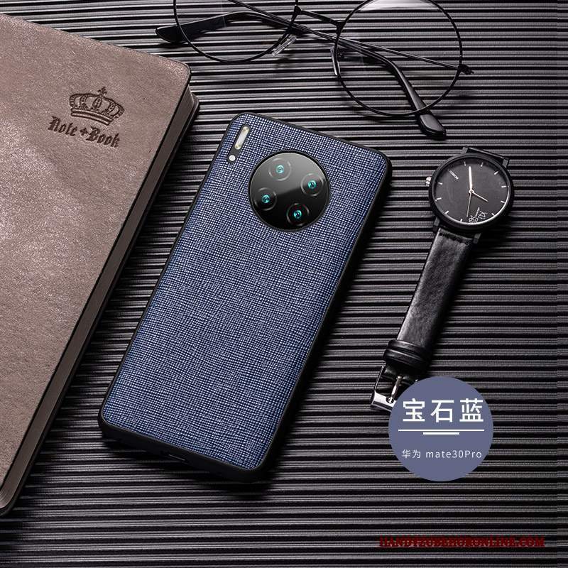 Custodia Huawei Mate 30 Pro Pelle Nerotelefono, Cover Huawei Mate 30 Pro Sottile Qualità