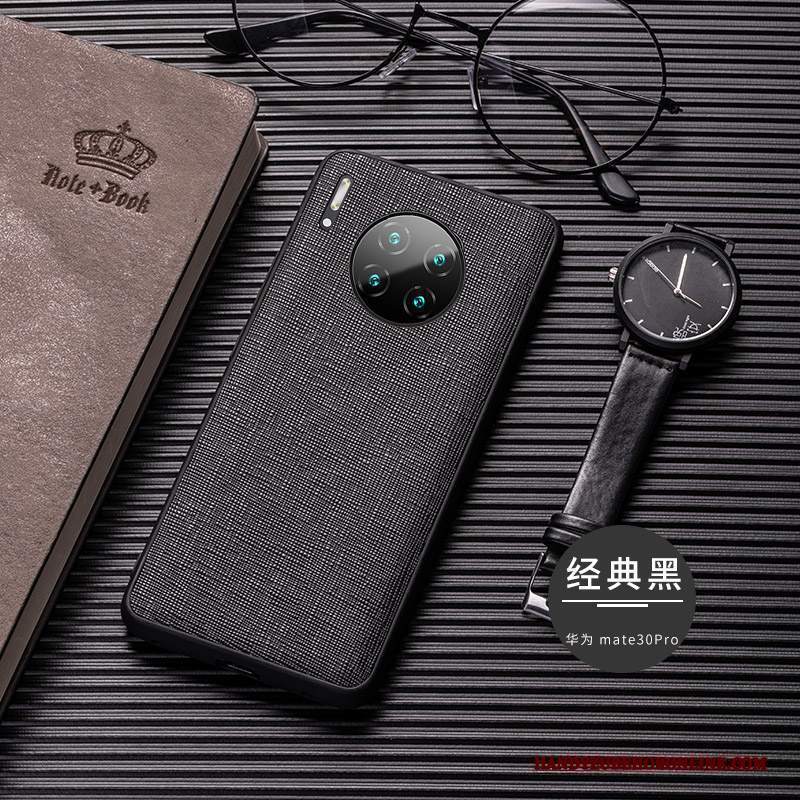 Custodia Huawei Mate 30 Pro Pelle Nerotelefono, Cover Huawei Mate 30 Pro Sottile Qualità