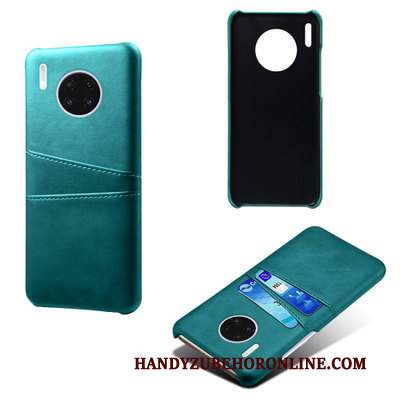 Custodia Huawei Mate 30 Pro Pelle Ring Affari, Cover Huawei Mate 30 Pro Silicone Carta Sottile