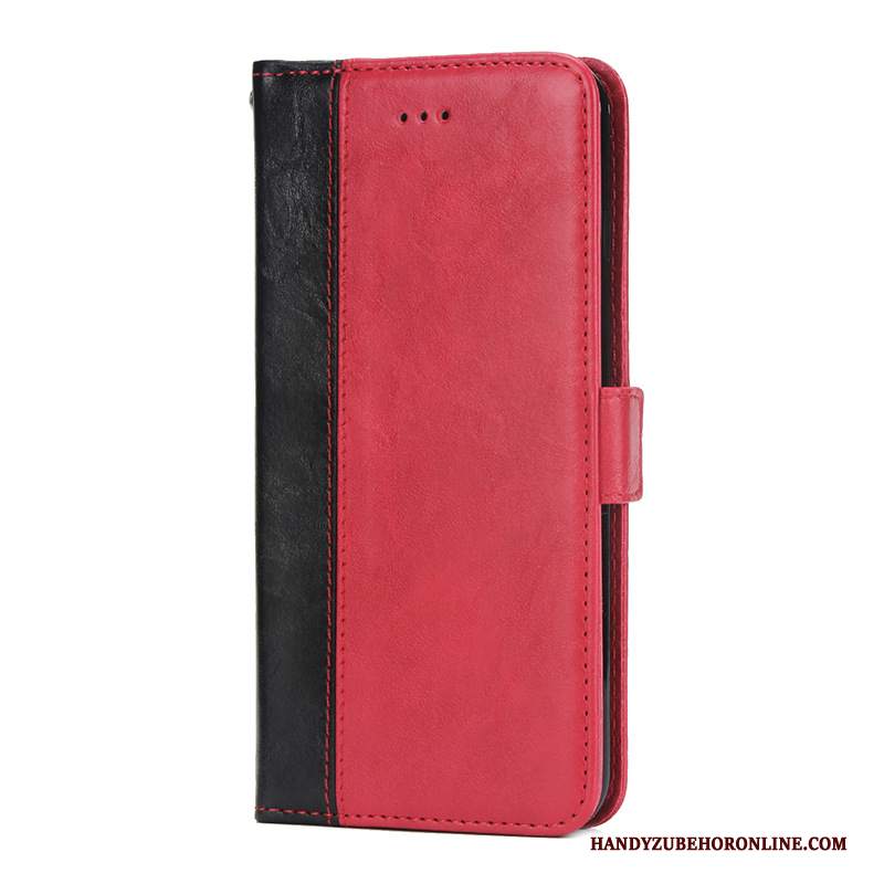 Custodia Huawei Mate 30 Pro Pelle Telefono Modello, Cover Huawei Mate 30 Pro Moda Supporto Rosso