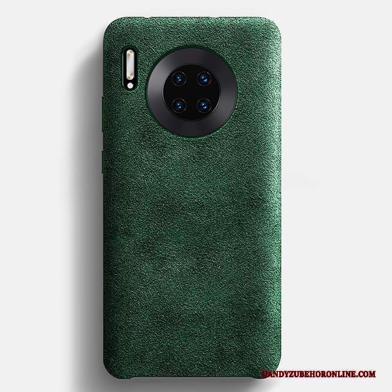 Custodia Huawei Mate 30 Pro Pelle Verde Nuovo, Cover Huawei Mate 30 Pro Protezione Anti-caduta Di Personalità