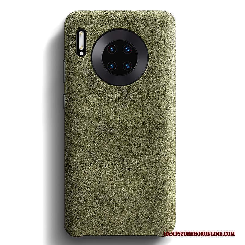 Custodia Huawei Mate 30 Pro Pelle Verde Nuovo, Cover Huawei Mate 30 Pro Protezione Anti-caduta Di Personalità