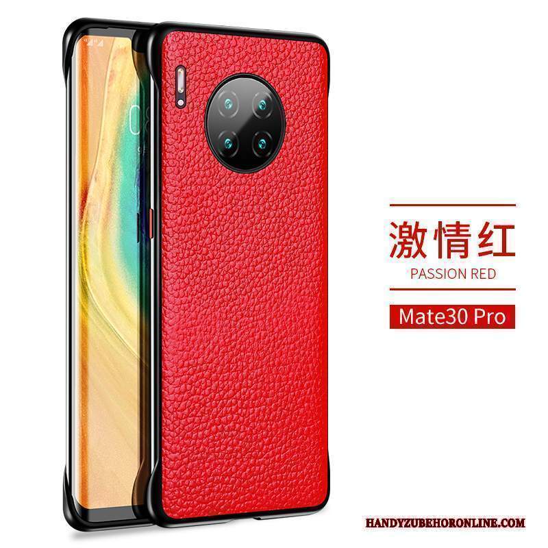 Custodia Huawei Mate 30 Pro Protezione Affaritelefono, Cover Huawei Mate 30 Pro Pelle Tendenza Telaio