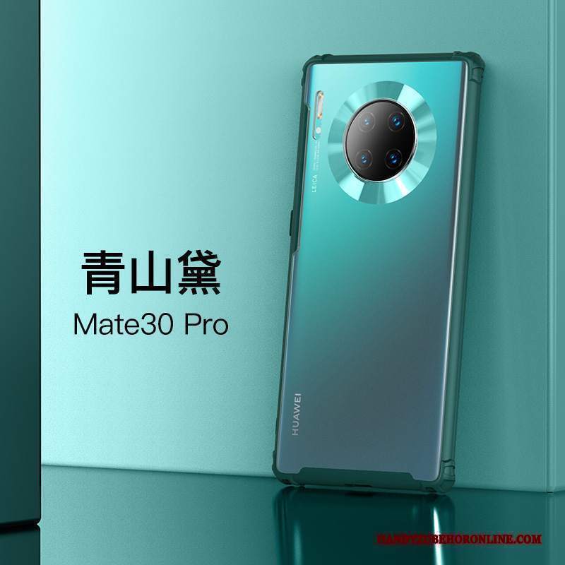 Custodia Huawei Mate 30 Pro Silicone High End Verde, Cover Huawei Mate 30 Pro Protezione Telefono Nuovo