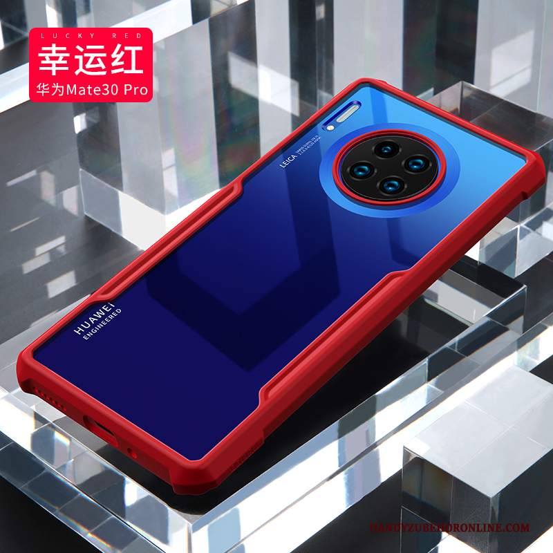 Custodia Huawei Mate 30 Pro Silicone Macchiati Tutto Incluso, Cover Huawei Mate 30 Pro Protezione Trasparente Net Red