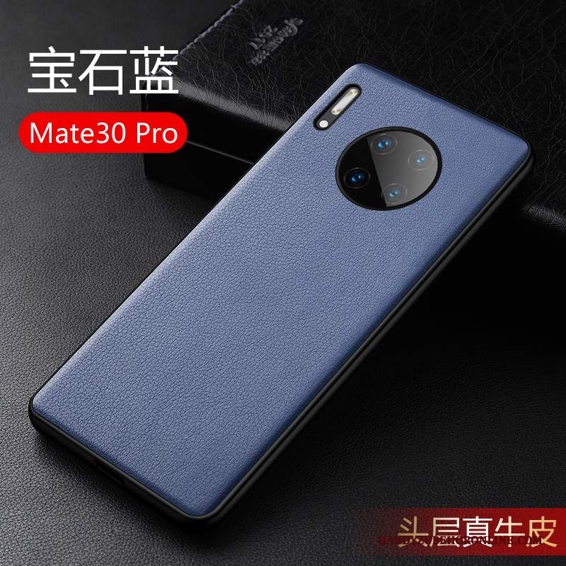 Custodia Huawei Mate 30 Pro Silicone Telefono Sottile, Cover Huawei Mate 30 Pro Pelle Pellicola Protettiva Tutto Incluso