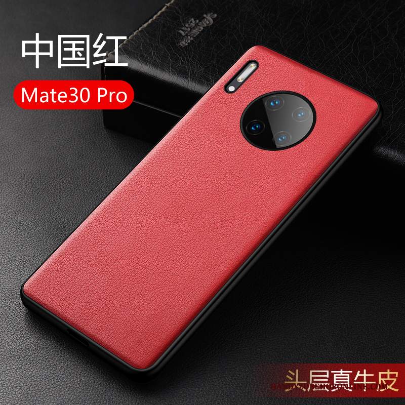 Custodia Huawei Mate 30 Pro Silicone Telefono Sottile, Cover Huawei Mate 30 Pro Pelle Pellicola Protettiva Tutto Incluso