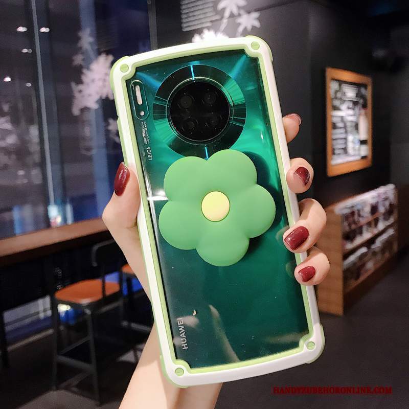 Custodia Huawei Mate 30 Pro Sole Fiori, Cover Huawei Mate 30 Pro Difficile Semplici