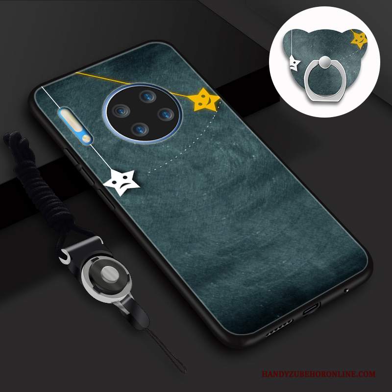 Custodia Huawei Mate 30 Silicone Anti-caduta Pellicola Protettiva, Cover Huawei Mate 30 Telefono Tempra