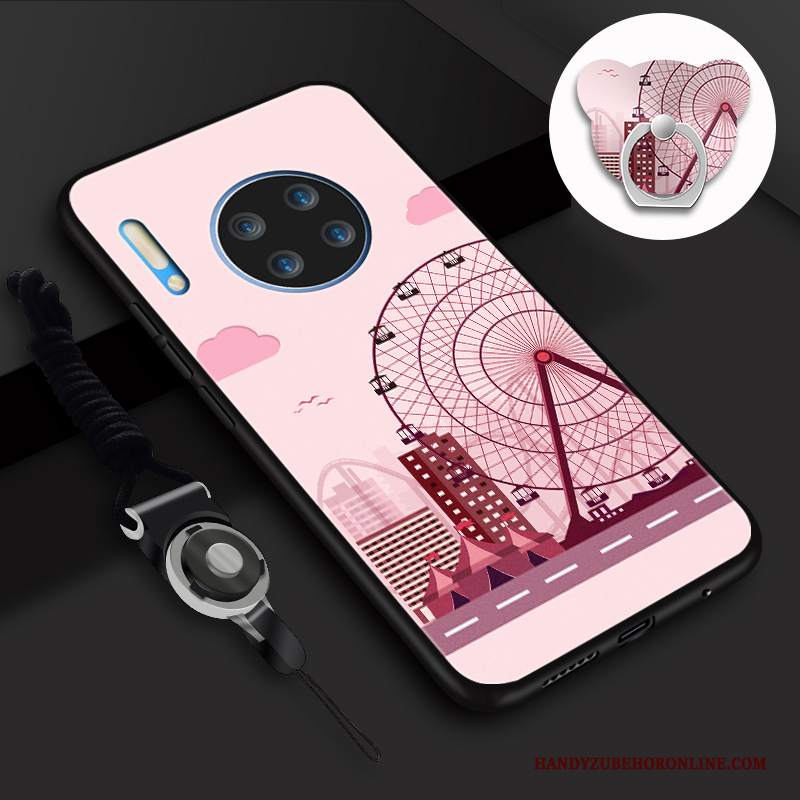 Custodia Huawei Mate 30 Silicone Anti-caduta Pellicola Protettiva, Cover Huawei Mate 30 Telefono Tempra