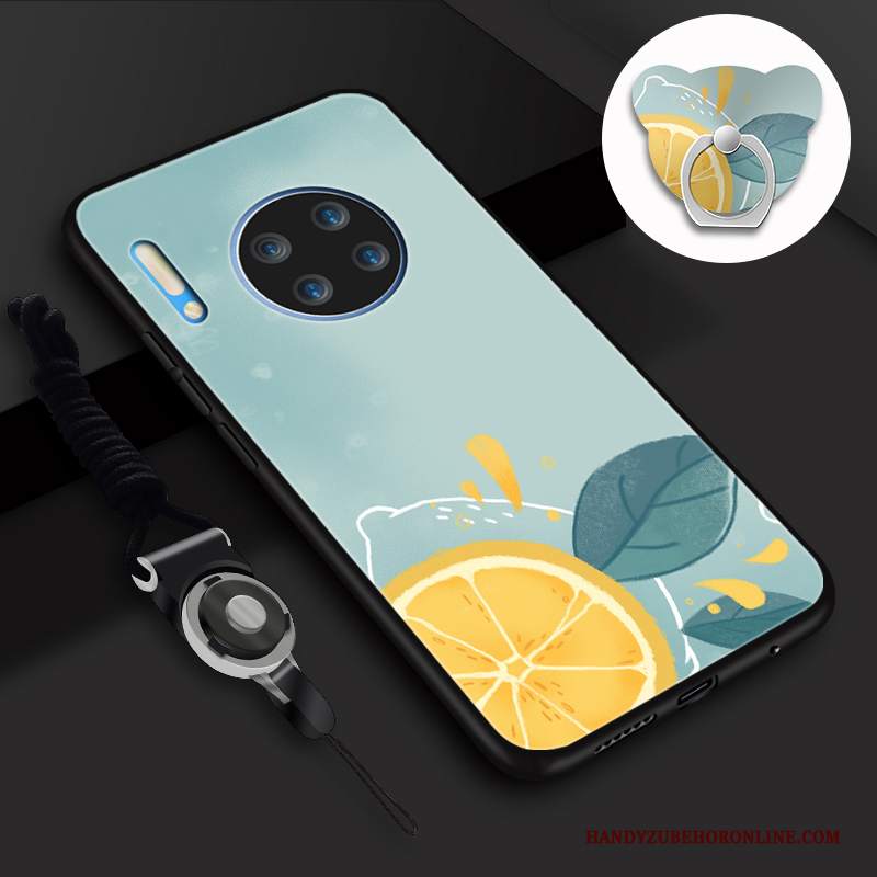 Custodia Huawei Mate 30 Silicone Anti-caduta Pellicola Protettiva, Cover Huawei Mate 30 Telefono Tempra