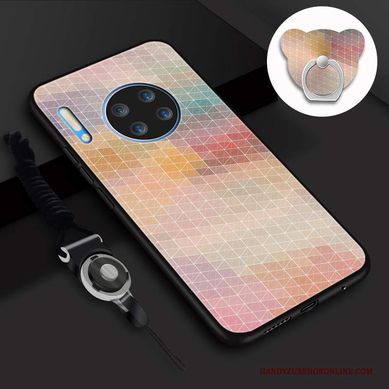 Custodia Huawei Mate 30 Silicone Anti-caduta Pellicola Protettiva, Cover Huawei Mate 30 Telefono Tempra