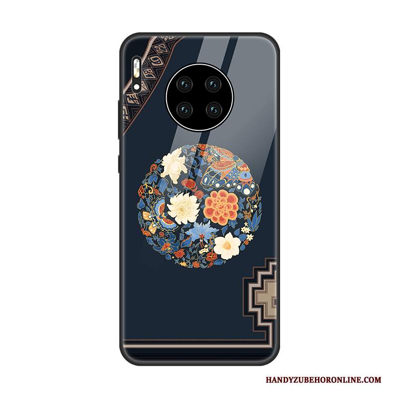 Custodia Huawei Mate 30 Vintage Palazzo Nuovo, Cover Huawei Mate 30 Protezione Originale Vento