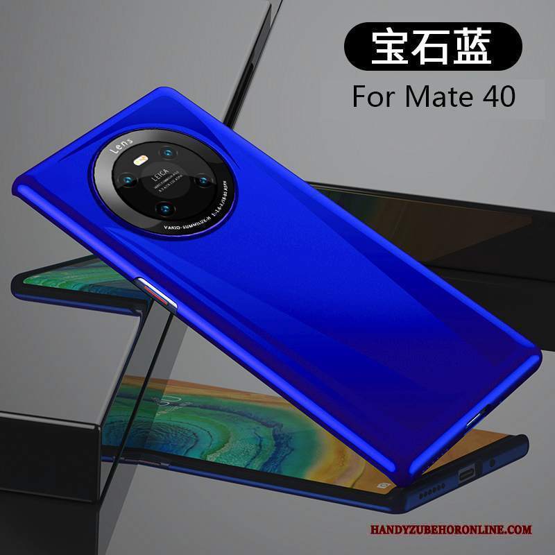 Custodia Huawei Mate 40 Creativo Tutto Incluso Di Personalità, Cover Huawei Mate 40 Anti-caduta Blu