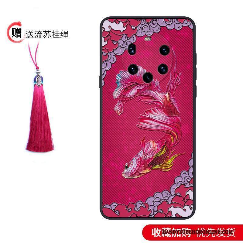 Custodia Huawei Mate 40 Pro+ Creativo Stile Cinese Tendenza, Cover Huawei Mate 40 Pro+ Protezione Anti-cadutatelefono