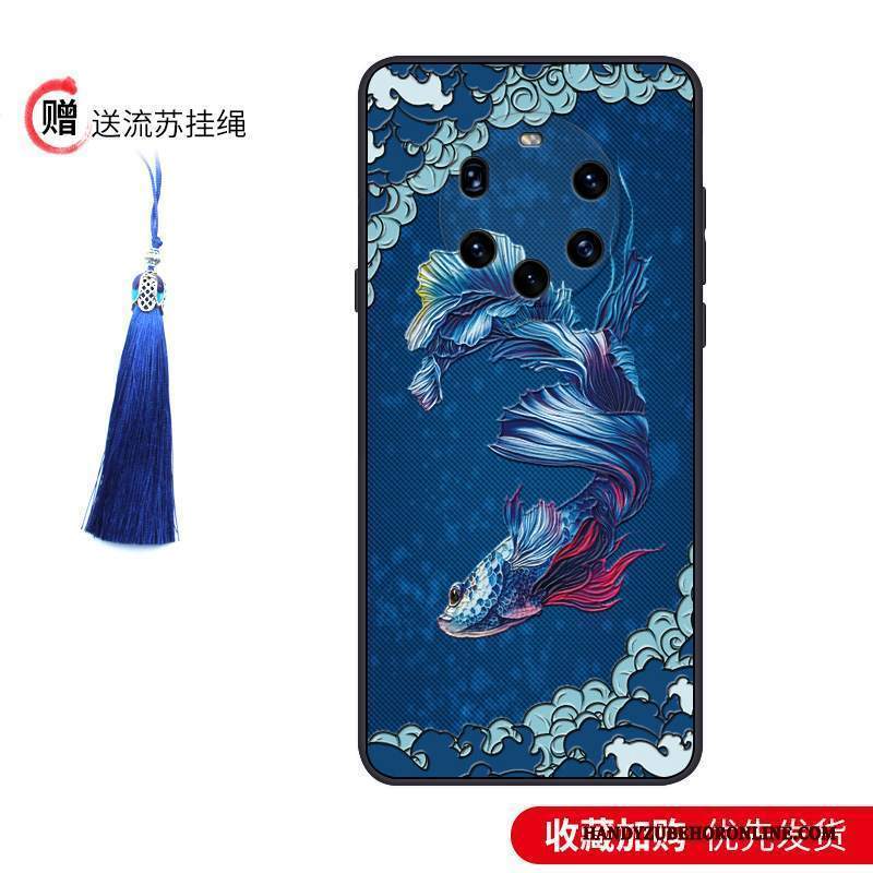 Custodia Huawei Mate 40 Pro+ Creativo Stile Cinese Tendenza, Cover Huawei Mate 40 Pro+ Protezione Anti-cadutatelefono