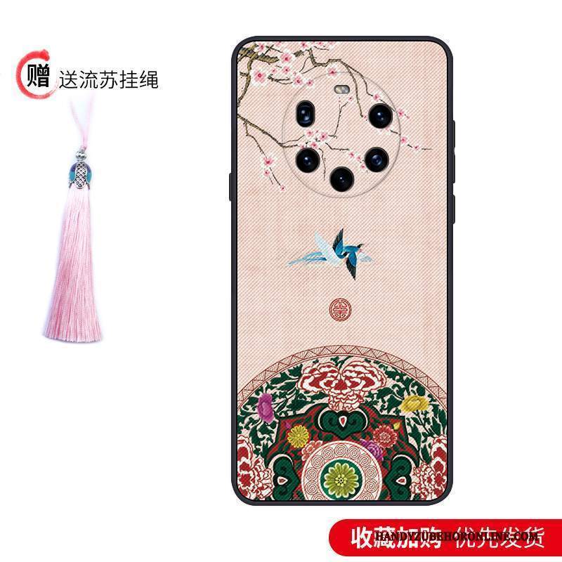 Custodia Huawei Mate 40 Pro+ Creativo Stile Cinese Tendenza, Cover Huawei Mate 40 Pro+ Protezione Anti-cadutatelefono