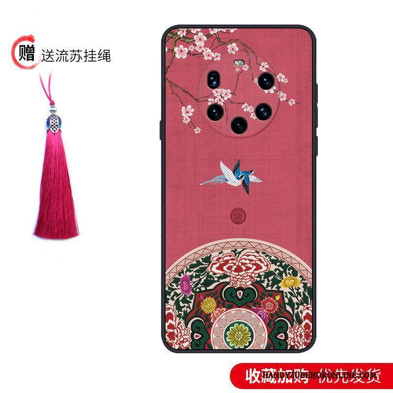 Custodia Huawei Mate 40 Pro+ Creativo Stile Cinese Tendenza, Cover Huawei Mate 40 Pro+ Protezione Anti-cadutatelefono