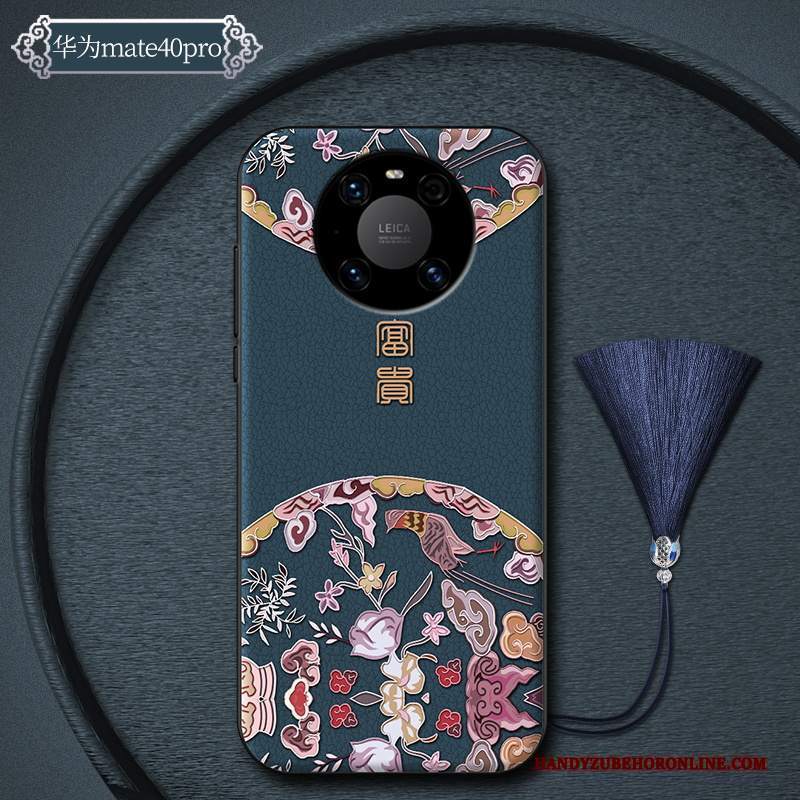 Custodia Huawei Mate 40 Pro Moda Anti-caduta Di Personalità, Cover Huawei Mate 40 Pro Silicone Stile Cinesetelefono