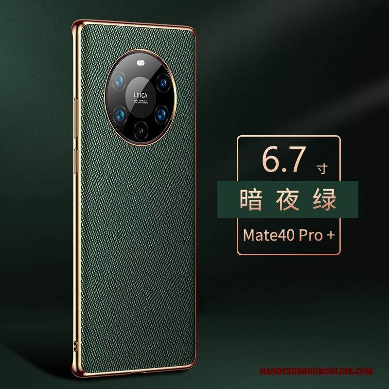 Custodia Huawei Mate 40 Pro+ Pelle High Endtelefono, Cover Huawei Mate 40 Pro+ Protezione Porpora Anti-caduta