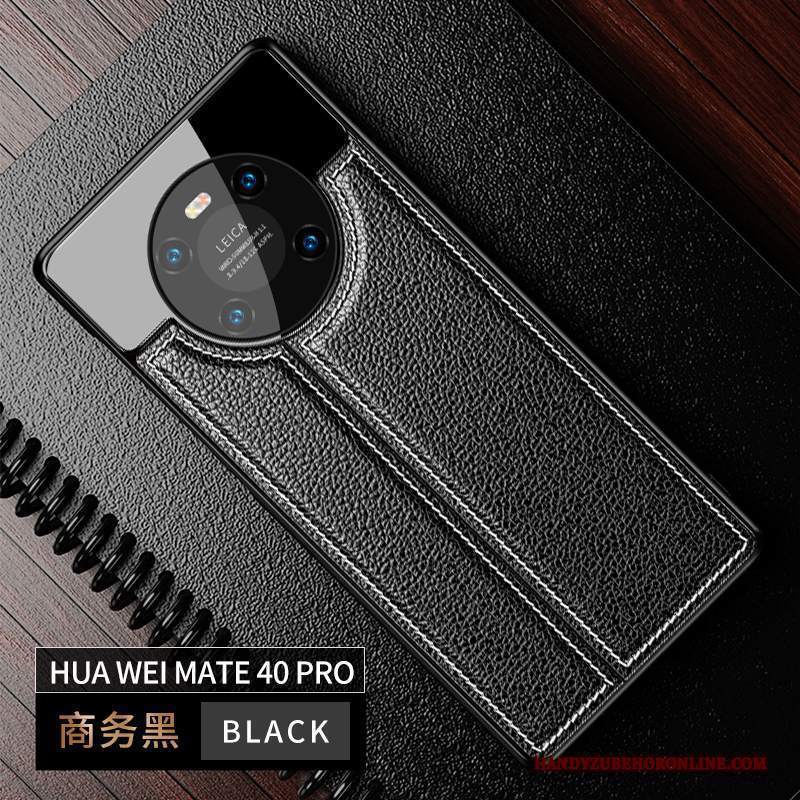 Custodia Huawei Mate 40 Pro Pelle Specchio High End, Cover Huawei Mate 40 Pro Creativo Tutto Incluso Di Personalità