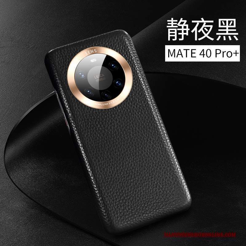 Custodia Huawei Mate 40 Pro+ Pelle Telefono Sottile, Cover Huawei Mate 40 Pro+ Protezione Mucca Nuovo