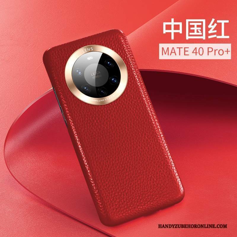 Custodia Huawei Mate 40 Pro+ Pelle Telefono Sottile, Cover Huawei Mate 40 Pro+ Protezione Mucca Nuovo