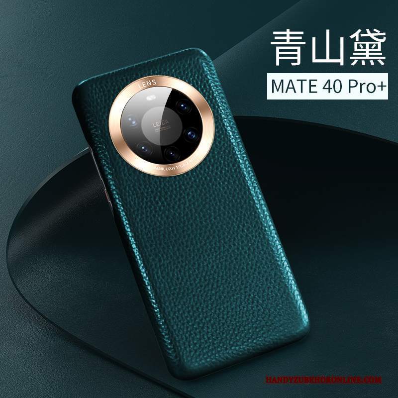 Custodia Huawei Mate 40 Pro+ Pelle Telefono Sottile, Cover Huawei Mate 40 Pro+ Protezione Mucca Nuovo